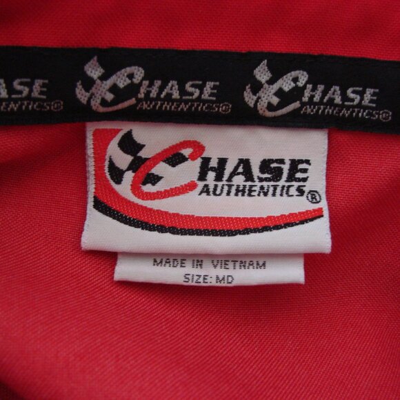 Jeff Gordon Nascar Chase Authentics Vintage Red Shirt Logos Size Medium Large - Picture 3 of 14